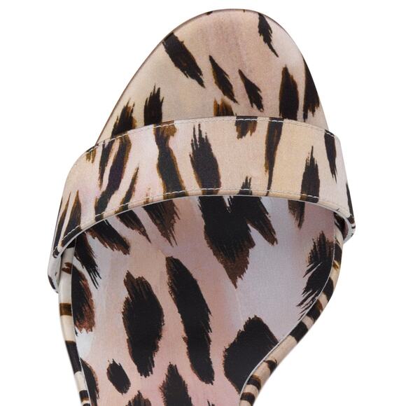 Christian Louboutin Sandale Du Desert 100 Black Cheetah Sandal Heel Pump 38.5 - Picture 7 of 15
